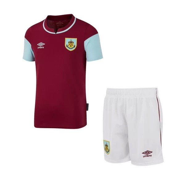 Camiseta Burnley Primera Equipación Niños 2020-2021 Borgona